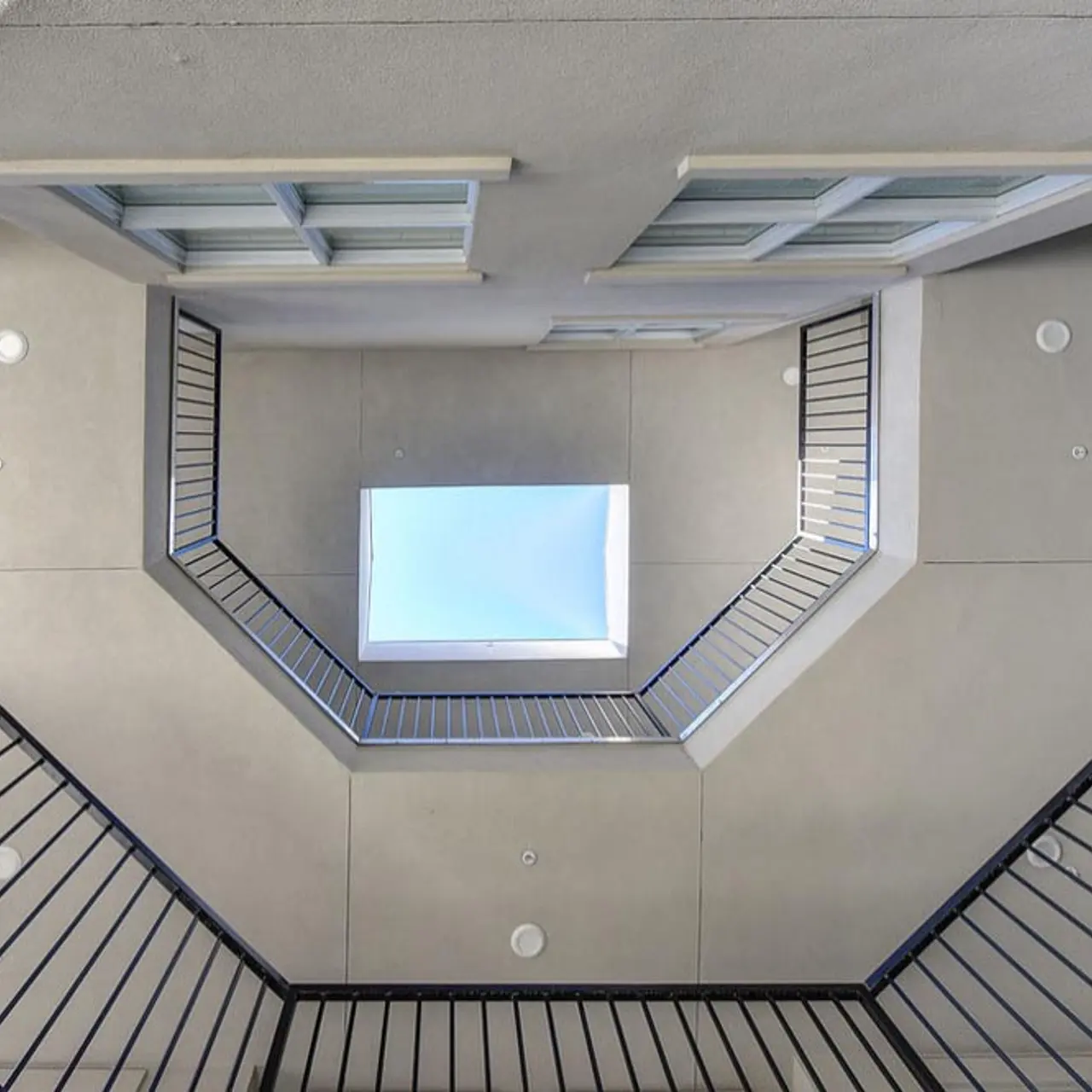 Brubeck Commons - Building, Banister