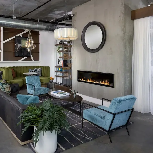 Vantage St Pete - Home Decor, Indoors, Fireplace