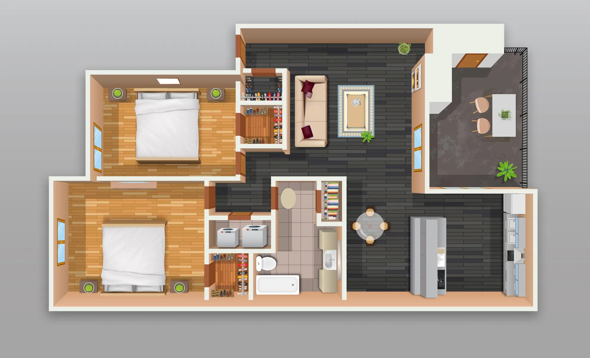 HillCreste at Thousand Oaks HillCreste at Thousand Oaks - Diagram, Floor Plan