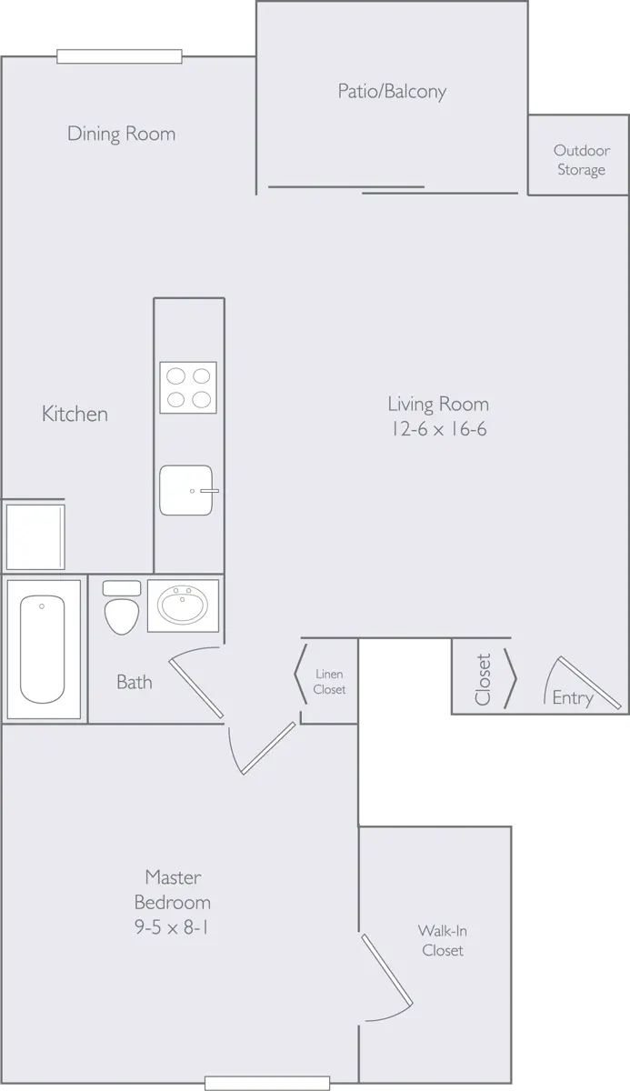 Osprey Pointe - Floor Plan, Diagram