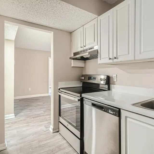 Biscayne Apartments - Interior Design, Indoors, Kitchen