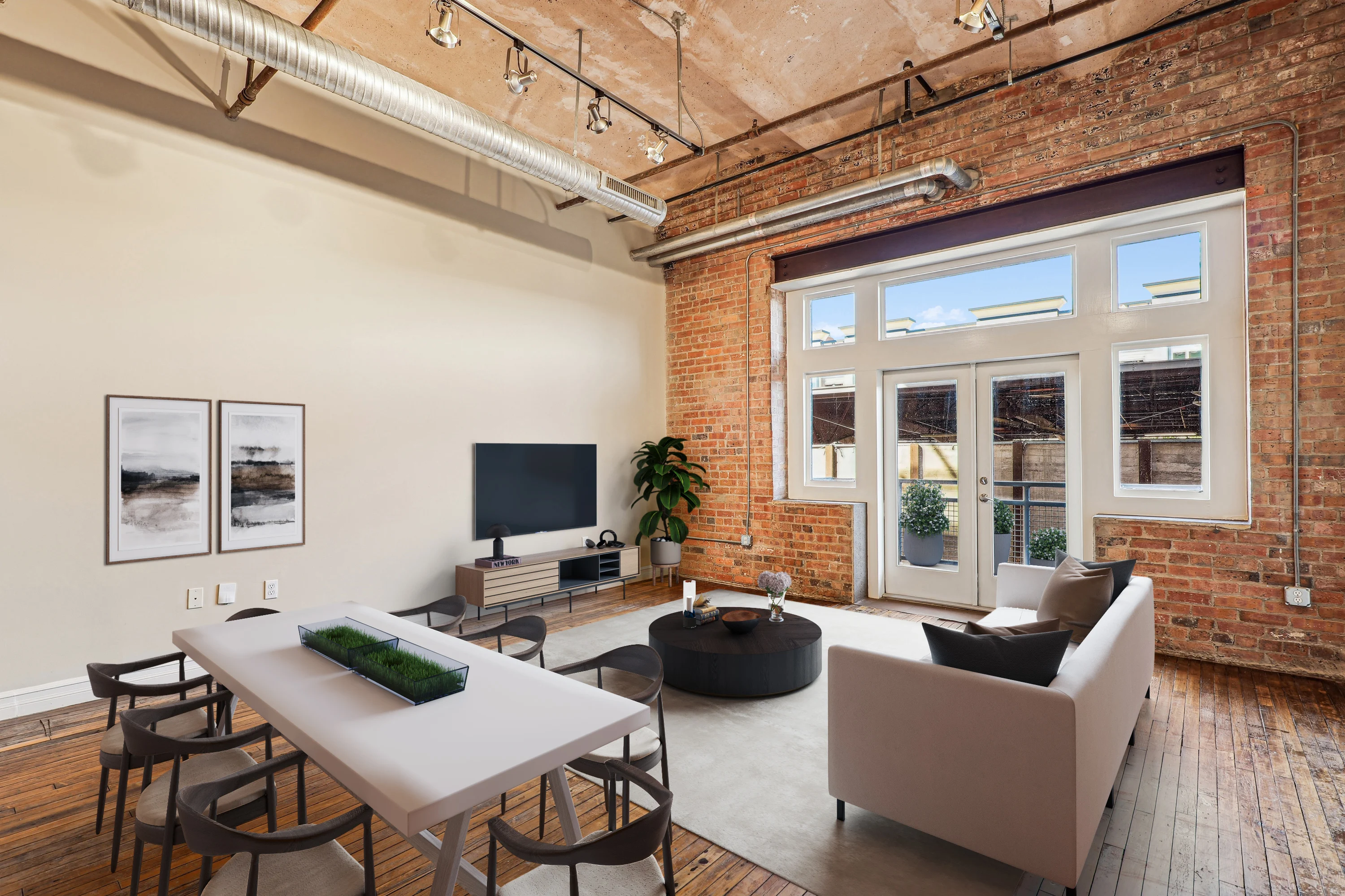 Loft Style Condos - Luxury Industrial Loft Condos With Eco-Friendly Finishes