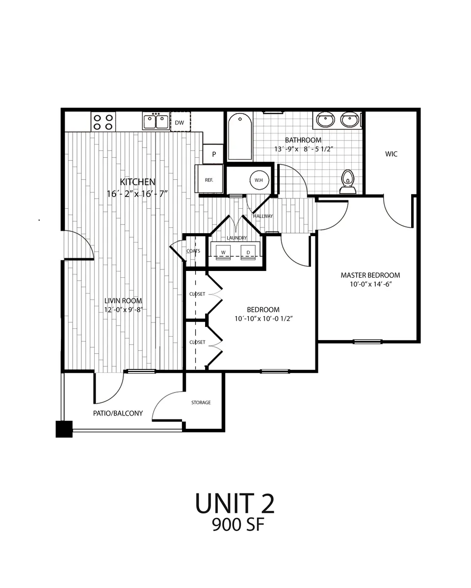 Oak View - Diagram, Floor Plan, Chart