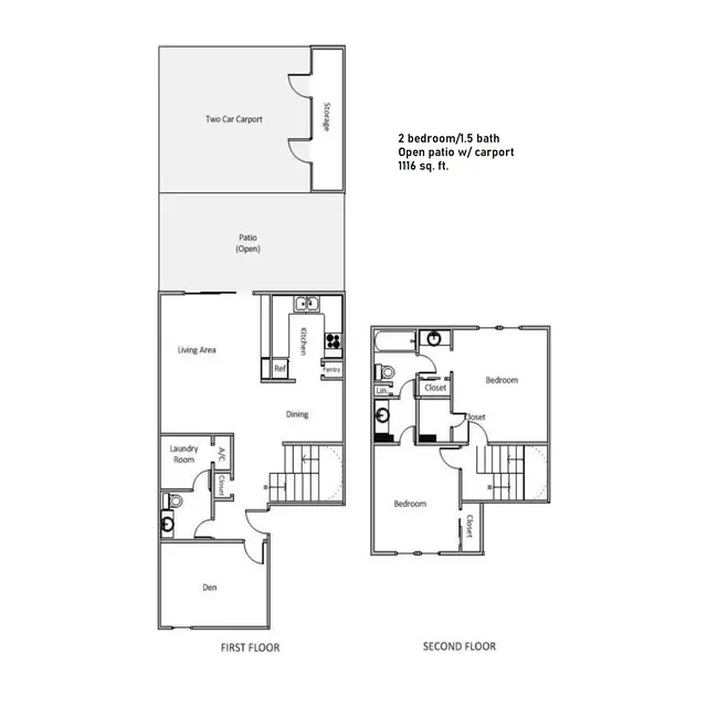 Oaks Branch Apartments - Diagram