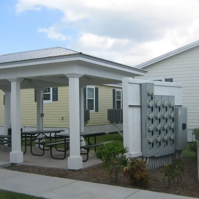 Flagler Village Apartments - Housing, House, Portico