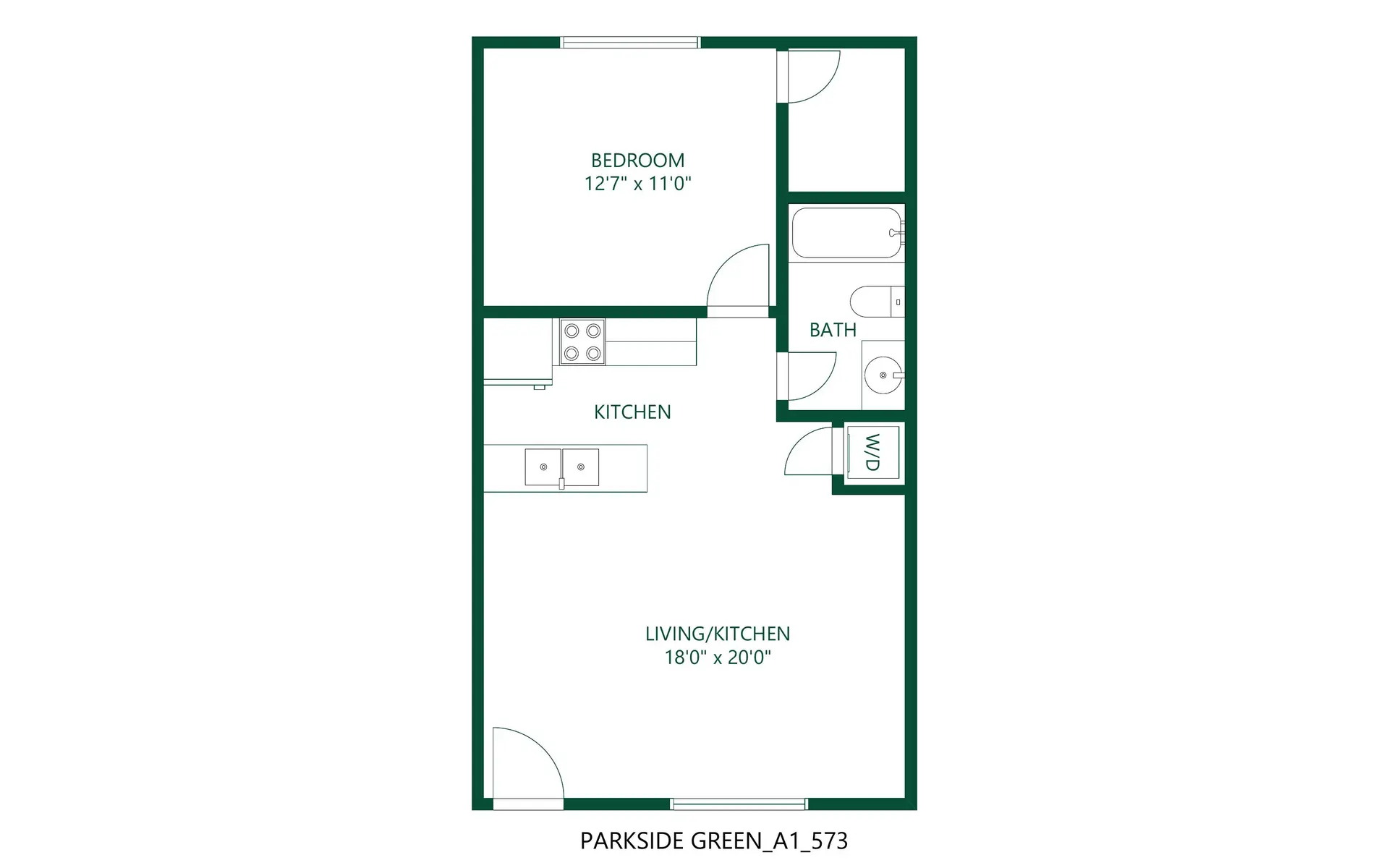 Parkside Green at Bishop Ridge - Diagram, Floor Plan