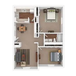 2 Bed/1 Bath R