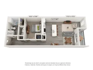 A9 - 1 Bed, 1 Bath