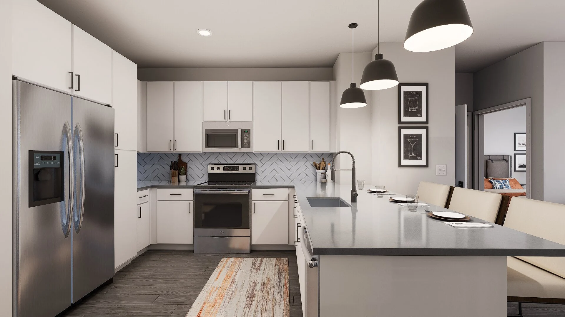 Ellison Parkview - Indoors, Interior Design, Kitchen