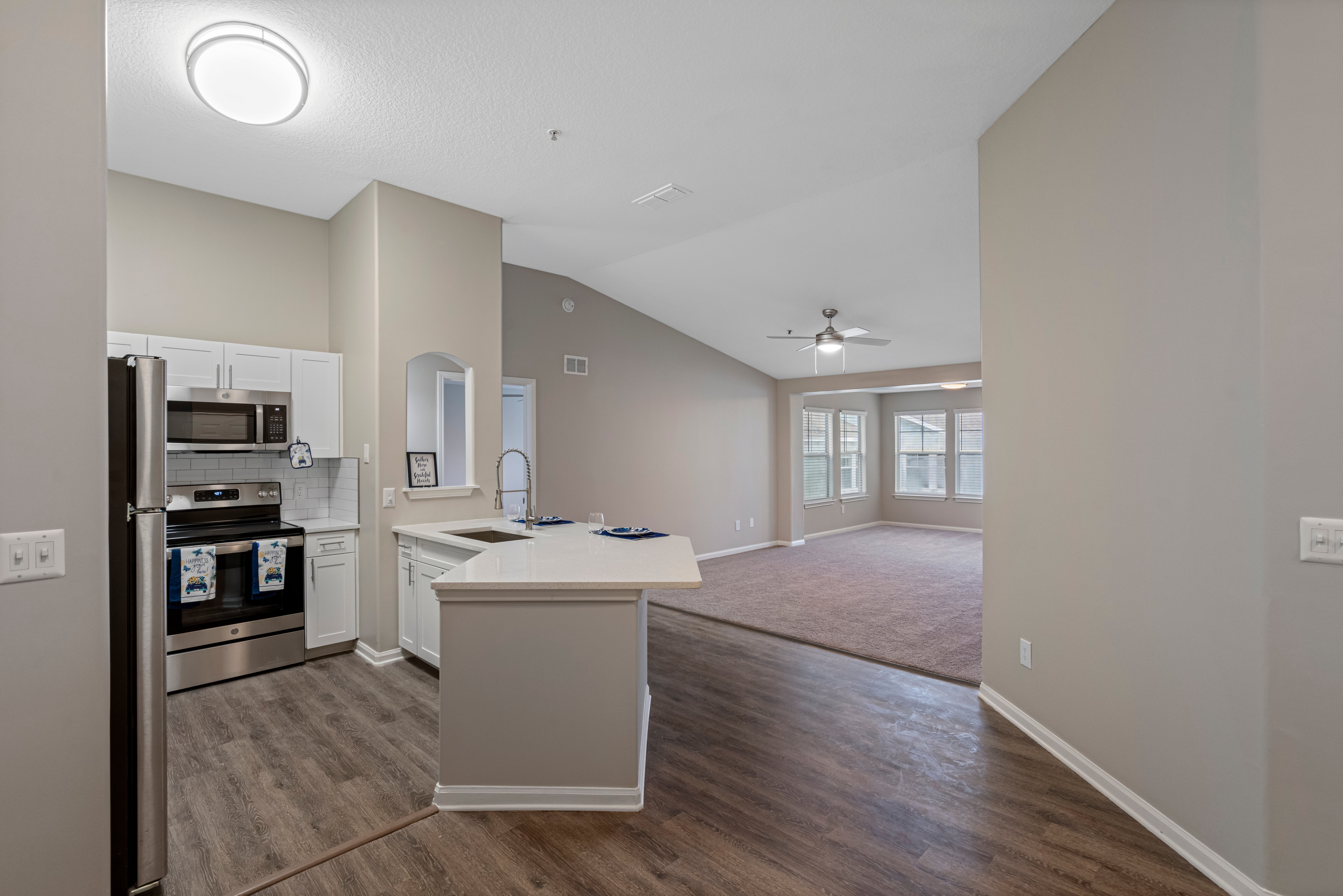 Monterey at Beach Boulevard - Floor, Flooring, Indoors