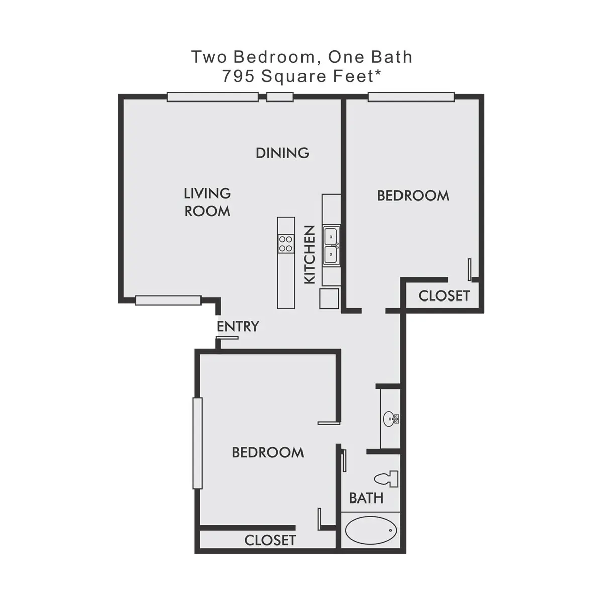 Hazel Wood Apartments - Diagram