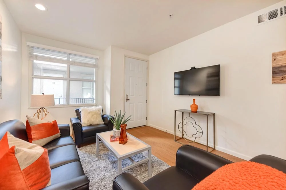 Brubeck Commons - Living Room, Monitor, Screen