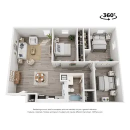 C1  | 3 Bed | 1 Bath | Premium