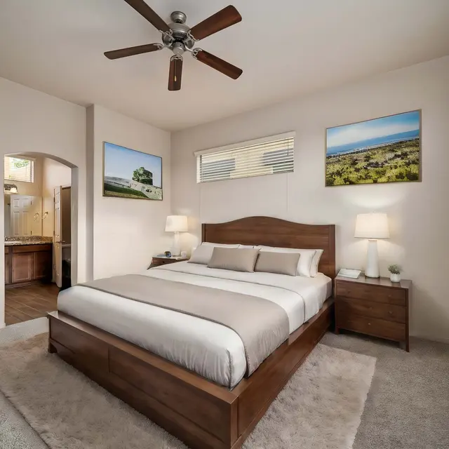 Master Bedroom at Avilla River Apartments in Tucson Arizona 2024.jpg