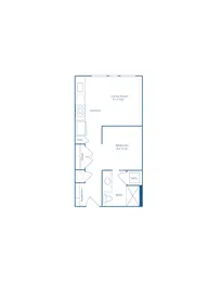 E1 | Studio | 1 Bath