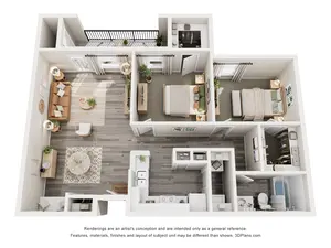 B1 | 2 Bed | 2 Bath