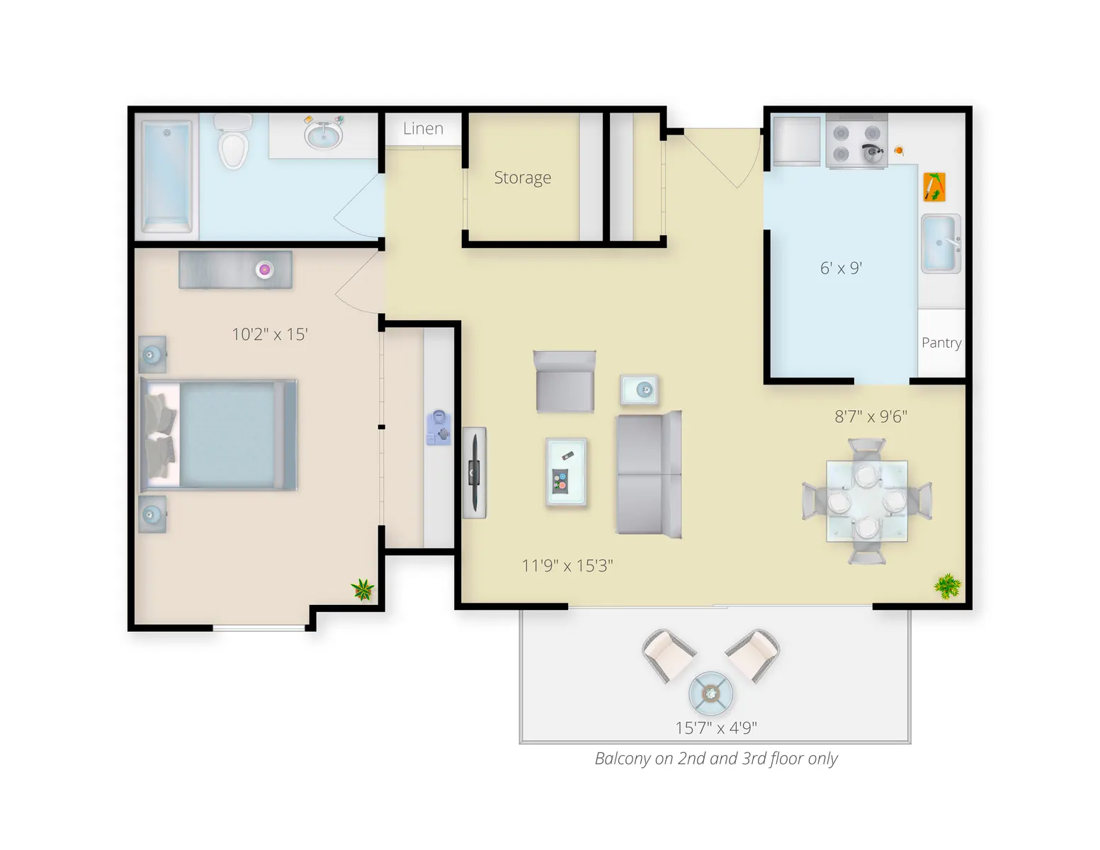 Evergreen Place Apartments - Diagram, Floor Plan, Chart