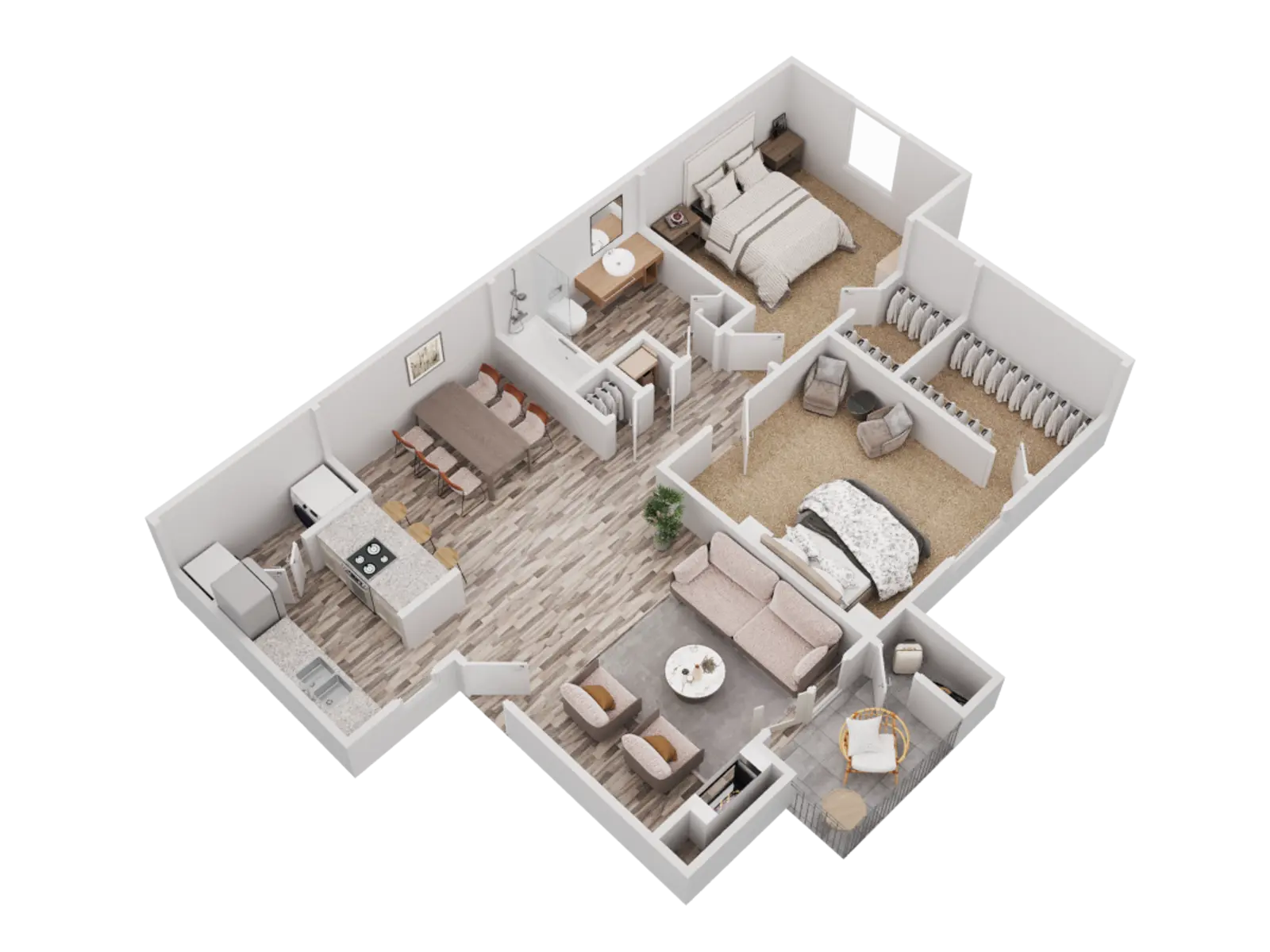 Trinity Heights - Floor Plan, Diagram