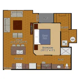 Bauer (with Attached Garage)