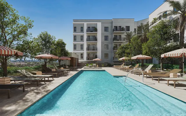 Resort-Style Pool & Spa - The Daphne