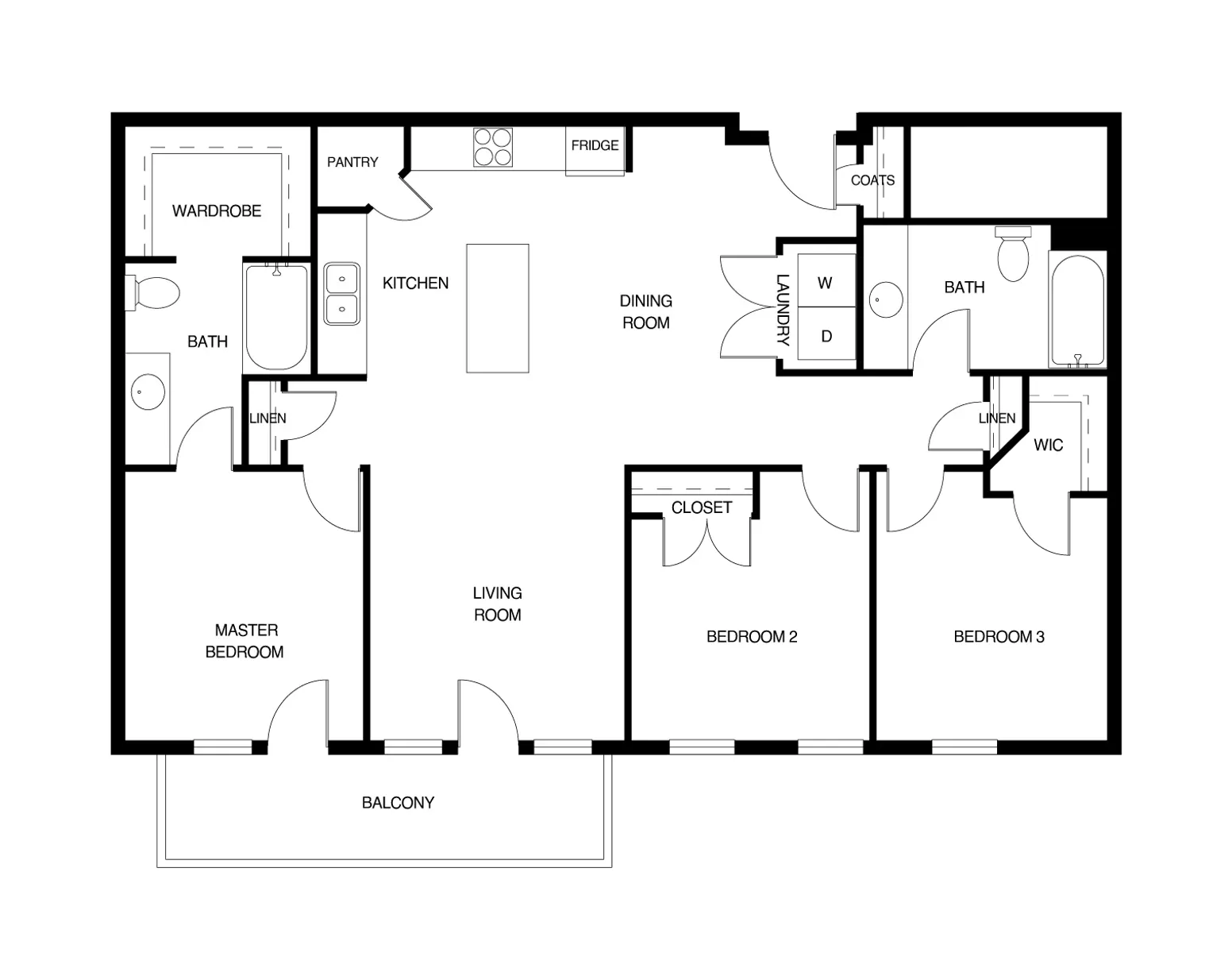 The Legion Floor Plan, Diagram