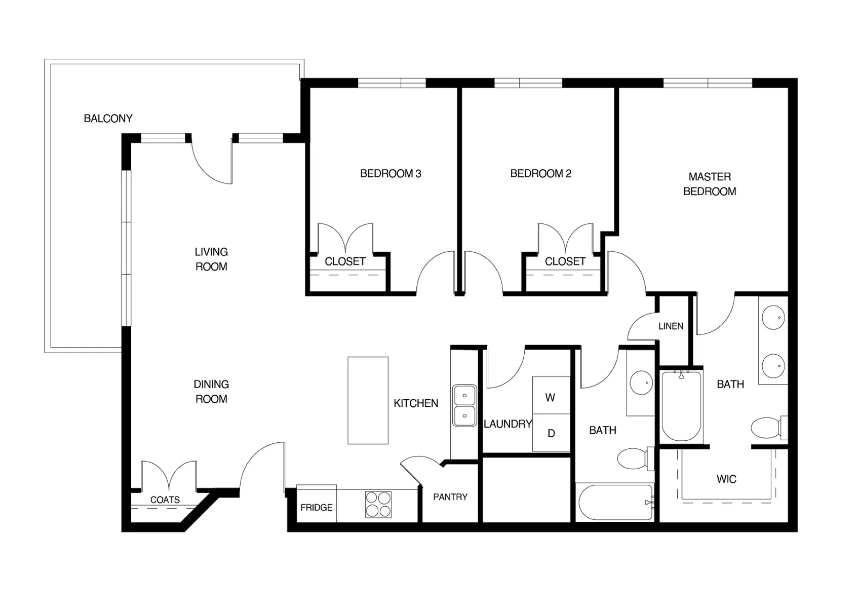The Admiral Floor Plan, Diagram, Plan
