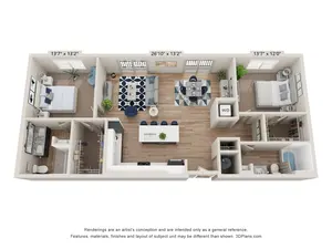 B5 (2 Bedroom)