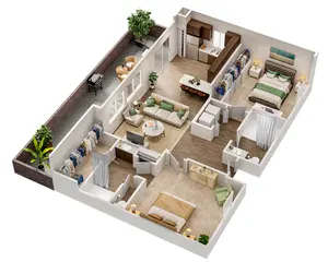 Two Bedroom Two Bathroom