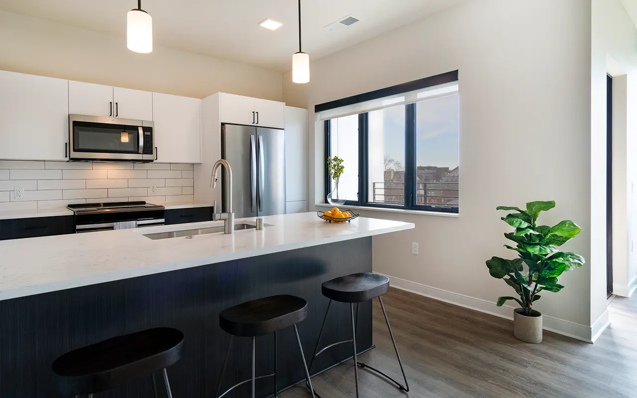 Easton Apartments - Indoors, Interior Design, Kitchen