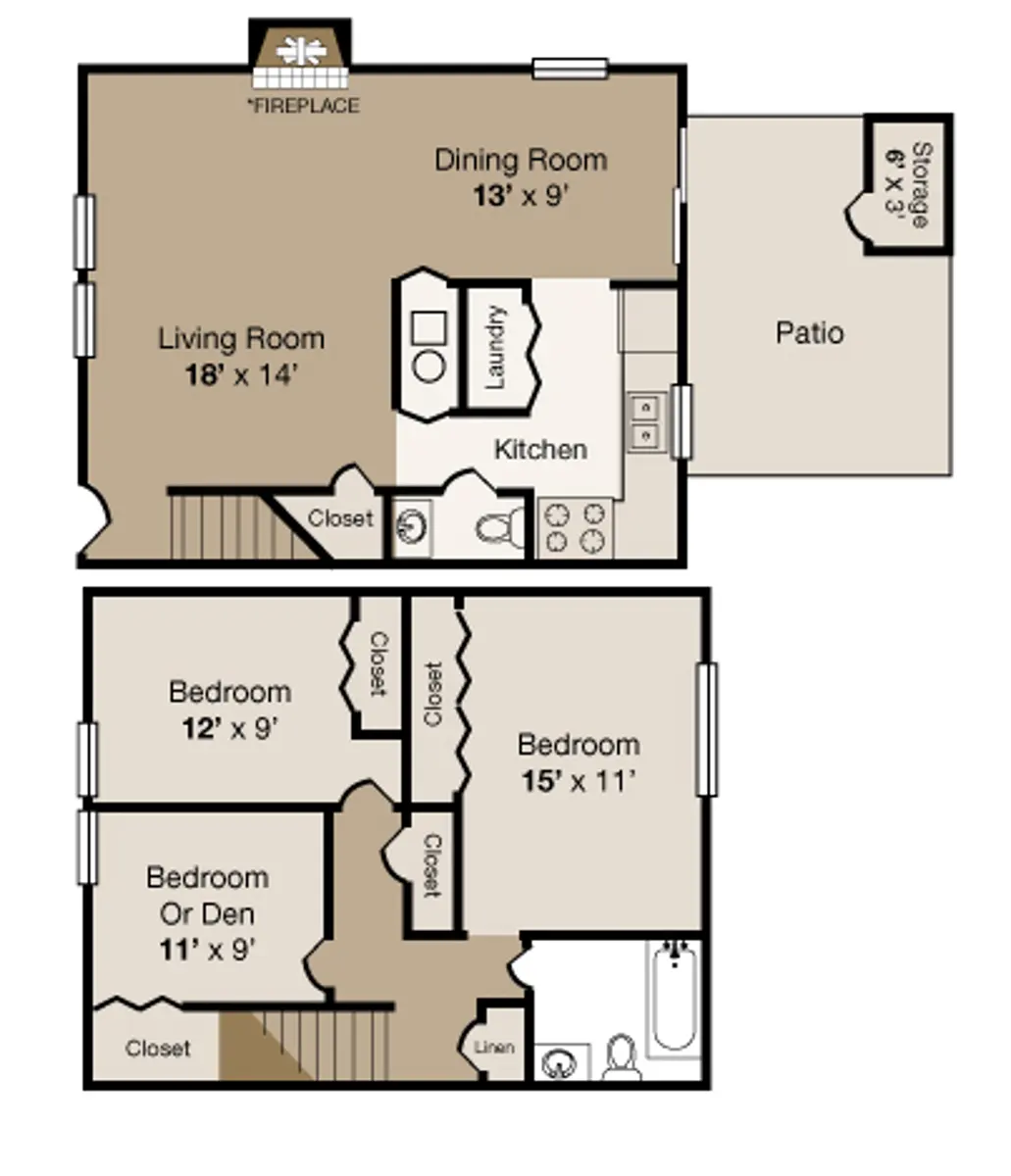 Woods of Castleton Woods of Castleton - Floor Plan, Diagram