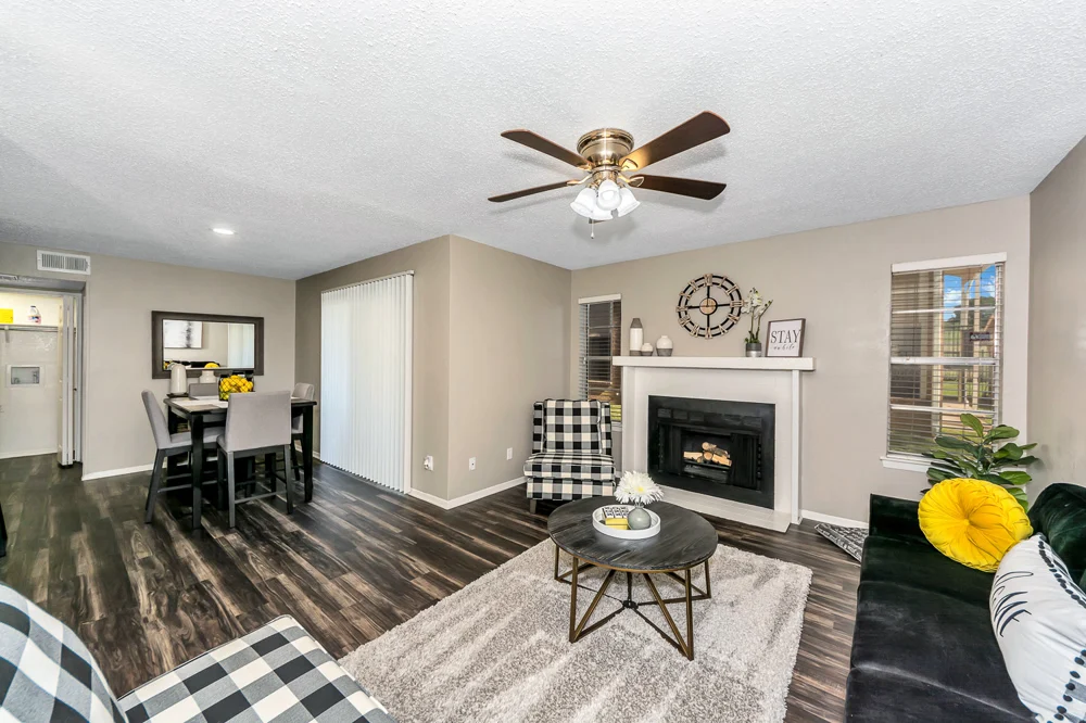 Home Decor, Fireplace, Table