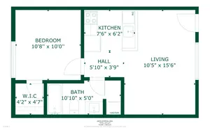 1 bedroom 1 bath