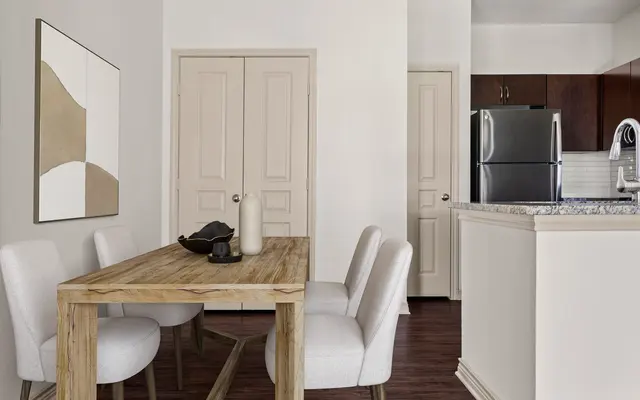 Interior of Bell Stonebriar Apartments in Frisco TX - Interior Design, Indoors, Dining Room