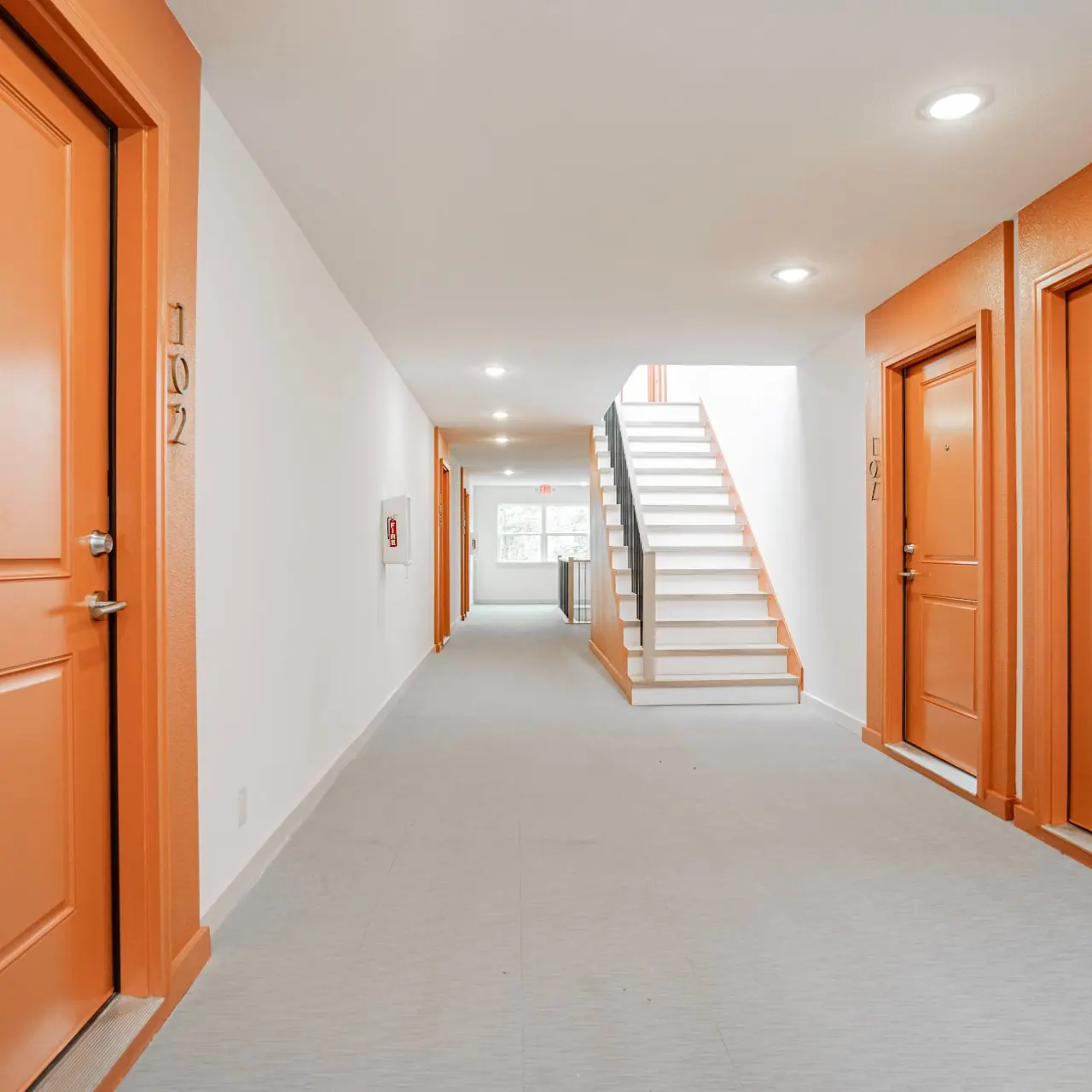 Crawford Corner - Indoors, Interior Design, Hallway