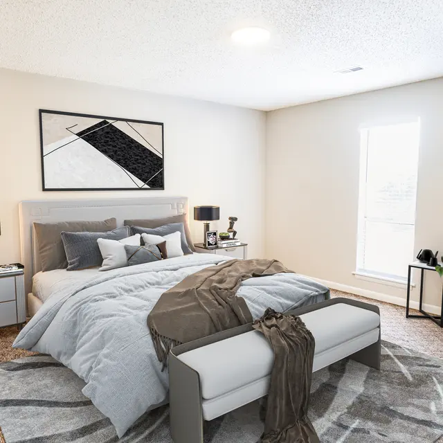 Summertime Apartments - Bedroom, Room, Indoors