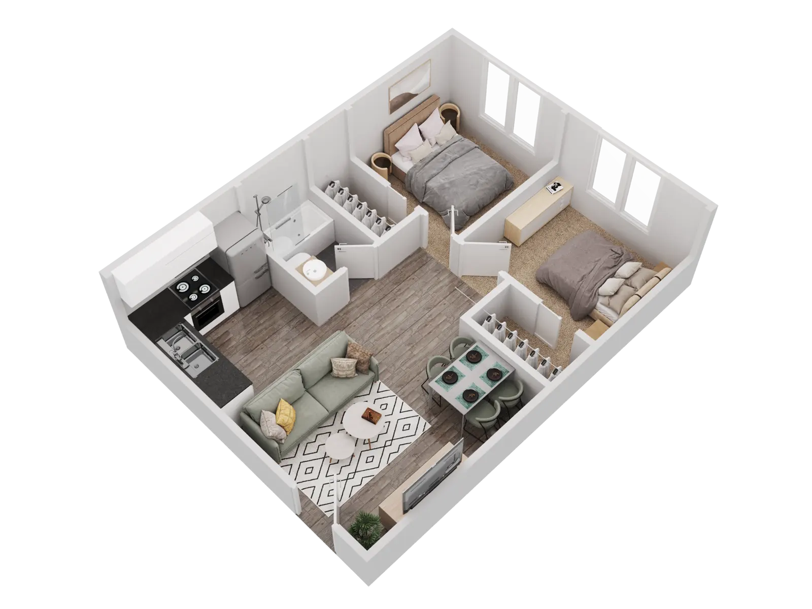 Cantera Crossing - Floor Plan, Diagram
