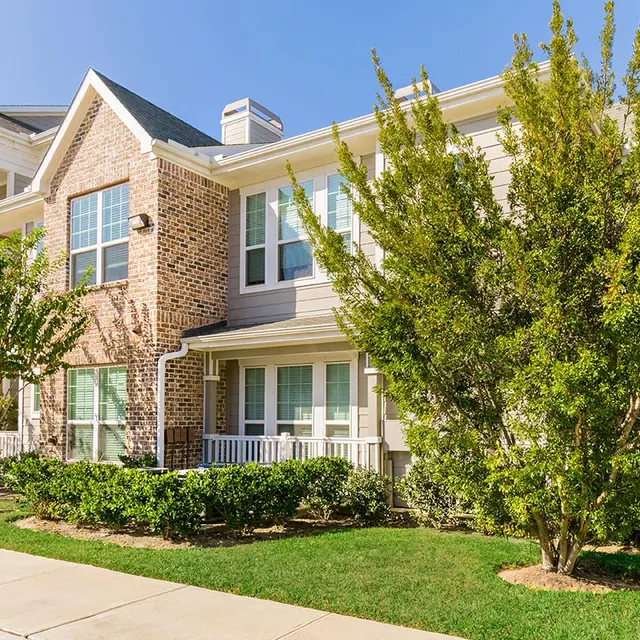 Luxe at Katy - Housing, Building, Grass