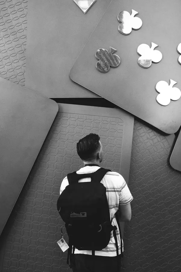 Morrell Park Apartments Morrell Park Apartments - Man wearing backpack