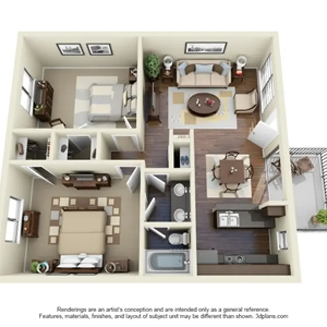 Courtyard of Roses - Diagram