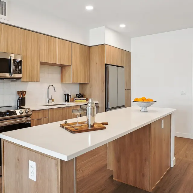 One Bedroom Kitchen - The Deveraux One Bedroom Kitchen - The Deveraux