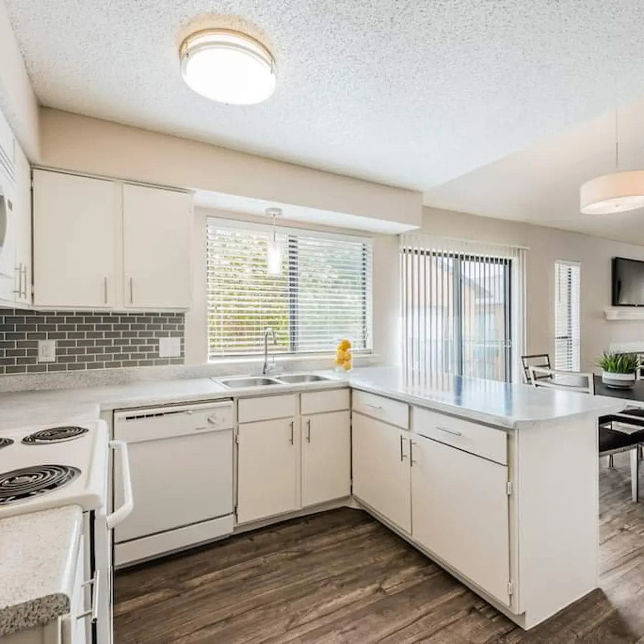 Amber Creek - Kitchen, Stove, Sink