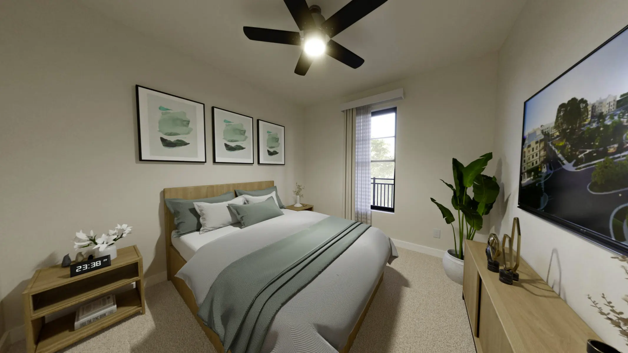 The Flats at Avalon Park Wesley Chapel The Flats at Avalon Park Wesley Chapel - Corner, Ceiling Fan, Device
