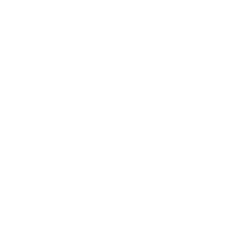 Team Structure Icon An icon depicting a hierarchical structure with three people connected by lines to a central box representing a group or organization.
