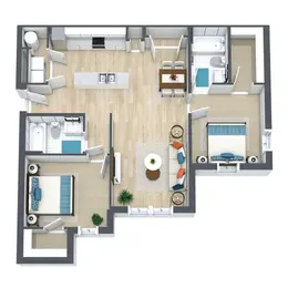 2 Bedroom