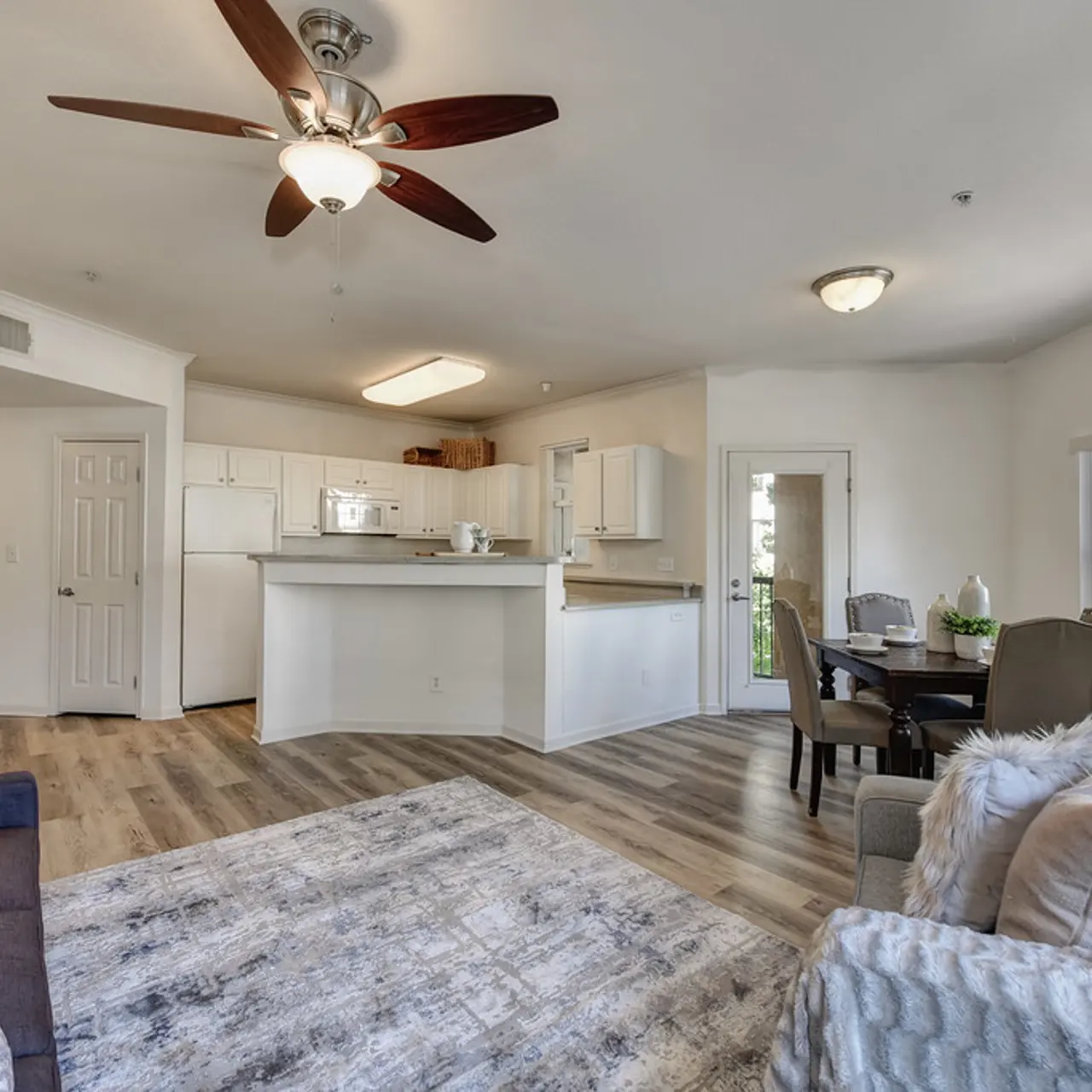 The Fremont Building - Ceiling Fan, Flooring