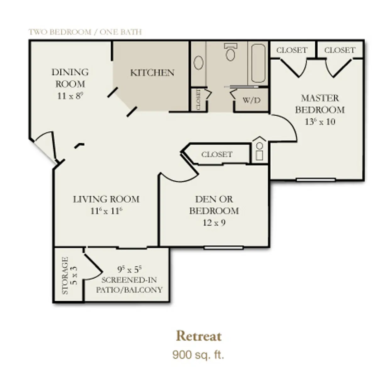 Creek Bay - Floor Plan, Diagram