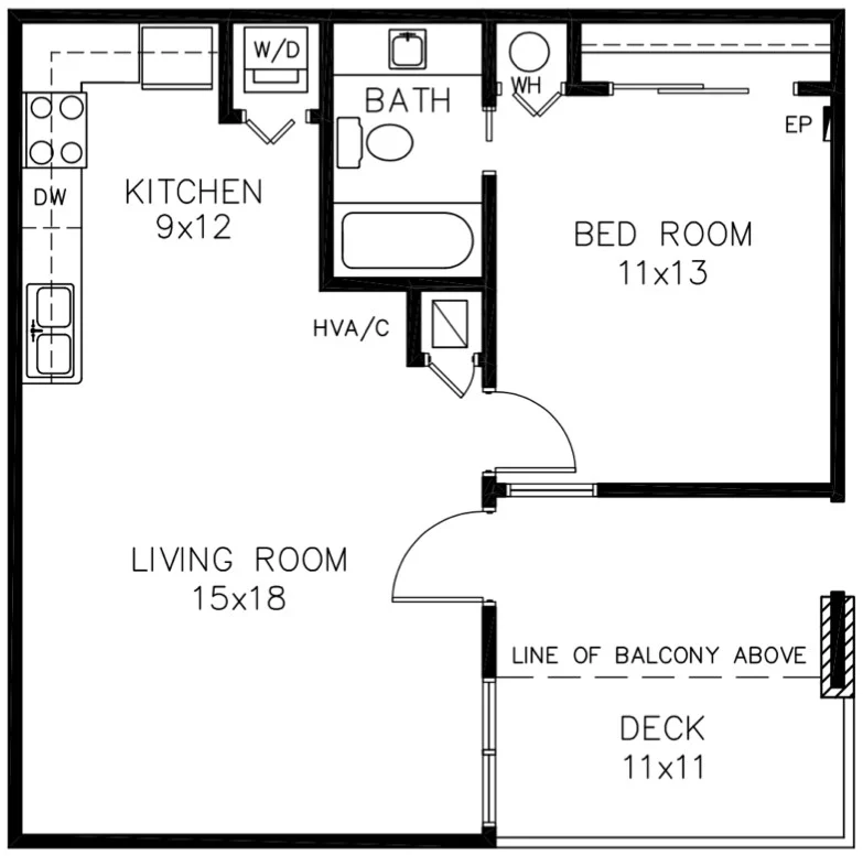 Apartments at M-Streets - Diagram