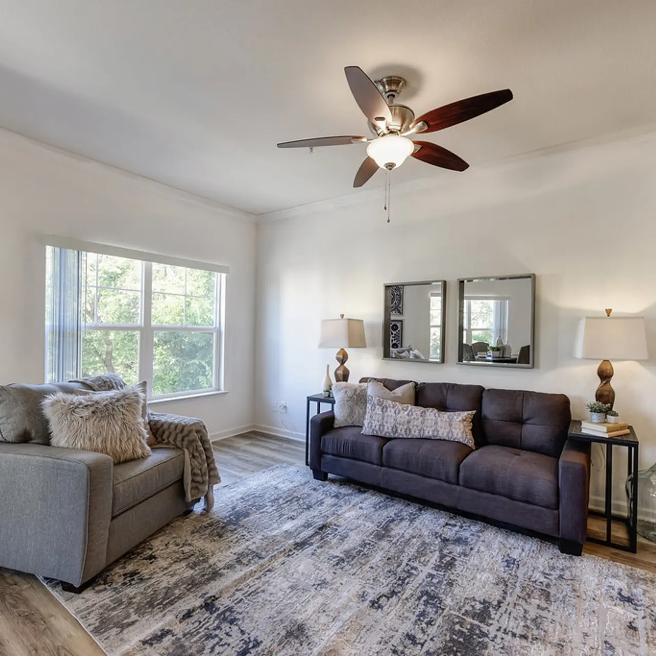 The Fremont Building - Living Room, Ceiling Fan