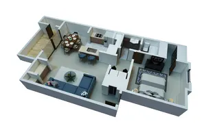 A4│1 Bed│1 Bath│Signature