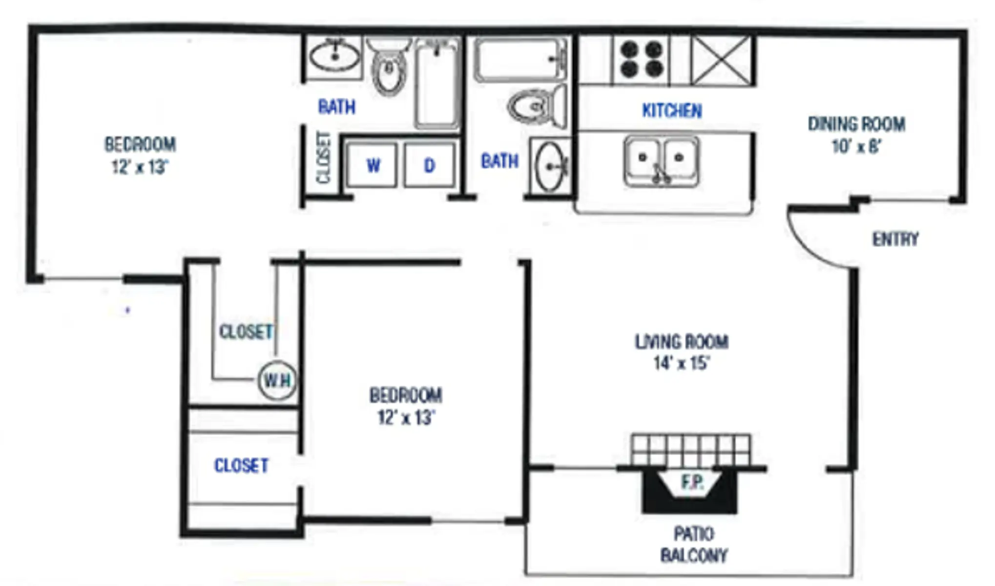 Summer Hill Apartments Summer Hill Apartments - Diagram, Floor Plan, Gas Pump